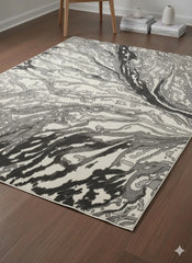 Gray Contemporary Rug 200x290cm M&S, Carpet Bedroom & Living Room Asia