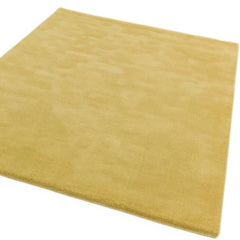 Luxury ARAN Jasmine Yellow Rug 160x230cm, Hand Woven