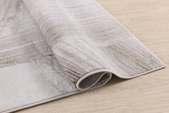 Luxury Premium Aurora Luminara Metallic Beige Rug