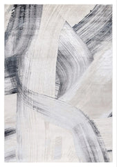 Luxury Premium Aurora Luminara Metallic Black Rug | By– Home Furniture UK