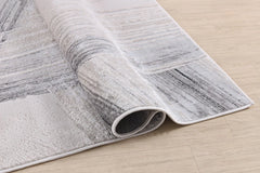 Luxury Premium Aurora Luminara Metallic Black Rug | By– Home Furniture UK