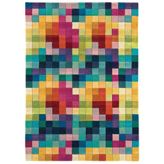 Multi-colour Funk Rug 70x200cm,Next Chic Living Room Bedroom By Asiatic