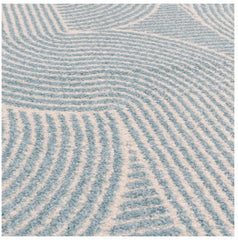 Muse Blue Contemporary Rug 160x230cm Premium Bedroom Living Room