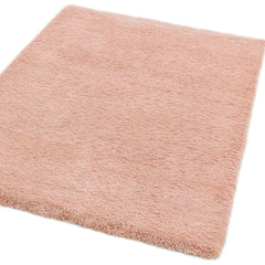 Pink Lulu Blush Shaggy Rug 160x230cm, Modern Chic Living Room By Asiatic