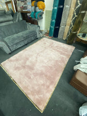 Premium Aran Rose Pink Rug 160x230cm – Hand Woven Luxury Rug