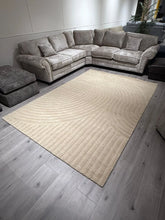 Premium Hague Wool Sand Beige Rug 200x290cm – Luxurious Hand-Tufted Rug