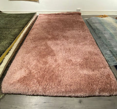 Premium Pink Fluffy Shaggy Rug 160x230cm, For Bedroom & Living Room