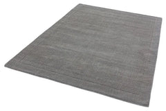 York Grey Wool Contemporary Rug 120x170cm M&S Living Room Bedroom Asiatic