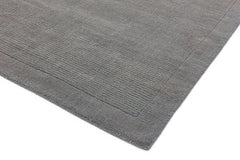 York Grey Wool Contemporary Rug 120x170cm M&S Living Room Bedroom Asiatic