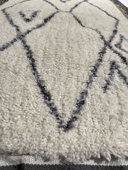 Berber Style Grey Runner Rug 70x200cm, for Bedroom & Living Room