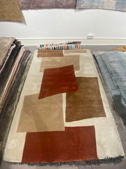 Eco-Friendly Romy Papercut Red Rug 160x230cm – Sustainable Hand Tufted Rug