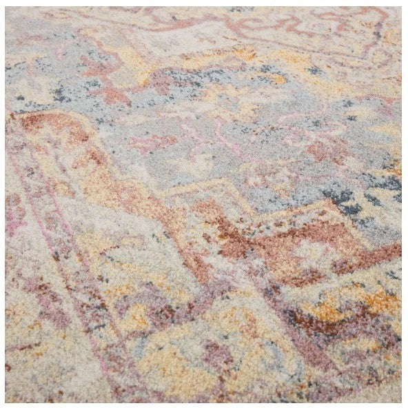 Flores Blue Contemporary Rug for Bedroom & Livingroom 160x230cm, Asiatic