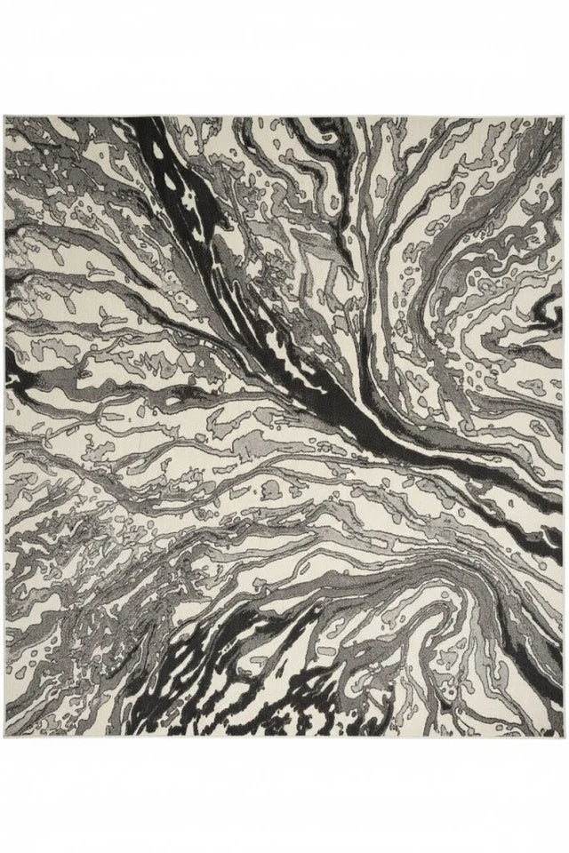 Gray Contemporary Rug  200x290cm M&S, Carpet Bedroom & Living Room Asia