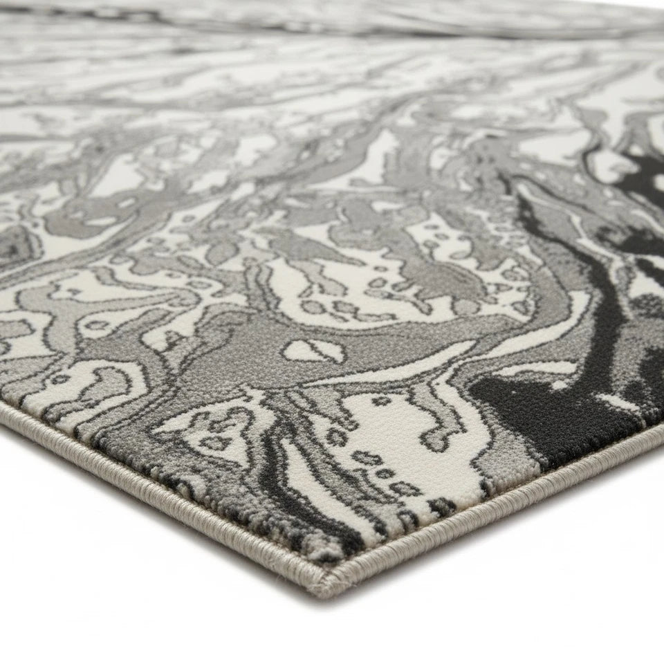 Gray Contemporary Rug  200x290cm M&S, Carpet Bedroom & Living Room Asia