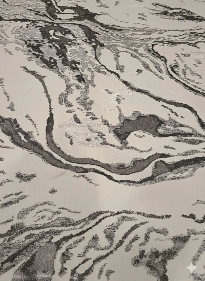 Gray Platinum contemporary Rug 160x230cm, Next Bedroom Living Room Asia