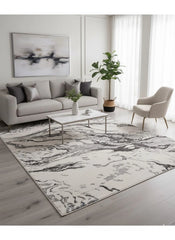 Gray Platinum contemporary Rug 160x230cm, Next Bedroom Living Room Asia