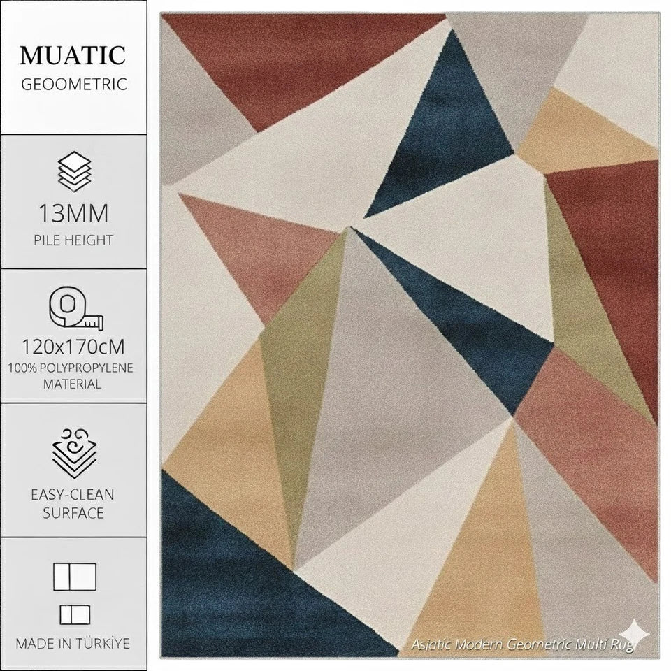 Kaleidoscope Sketch Rug & carpet 120×170cm,Living Room Bedroom By Asiatic