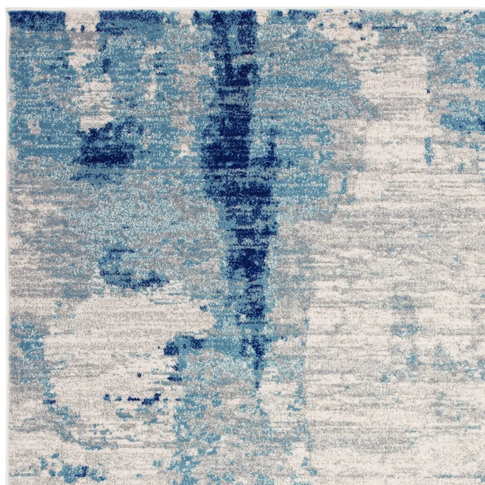 Luxury Nova Mirage Blue Rug 160x230cm – Modern Machine-Woven Rug