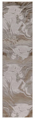 Luxury Premium Aurora Wawe Metallic Beige Rug VE10 – Modern Abstract Rug for Living Room & Bedroom