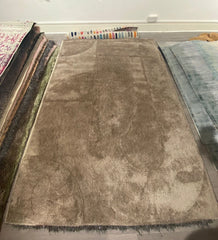 Modern Tova Moleskin Geometric Rug 160x230cm – For Bedroom & Living Room, Robot Tufted