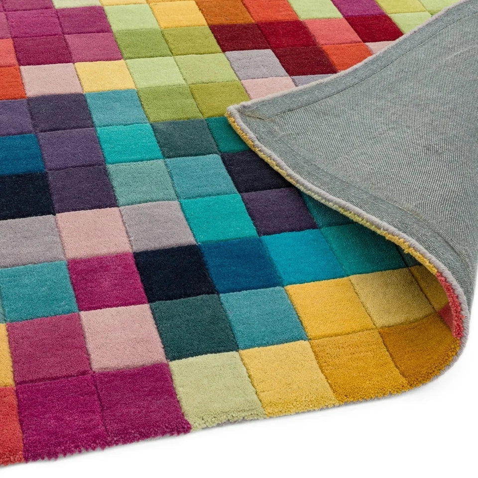 Multi-colour Funk Rug 70x200cm,Next Chic Living Room Bedroom By Asiatic