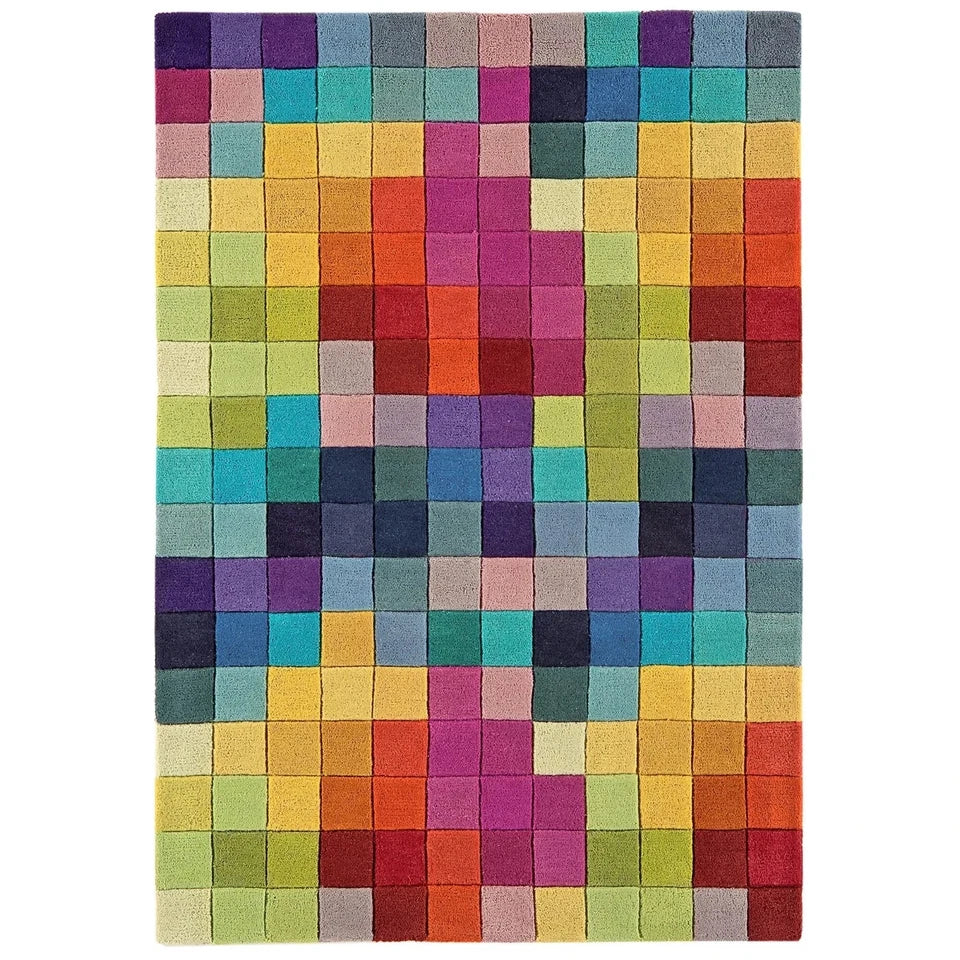 Multi-colour Funk Rug 70x200cm,Next Chic Living Room Bedroom By Asiatic