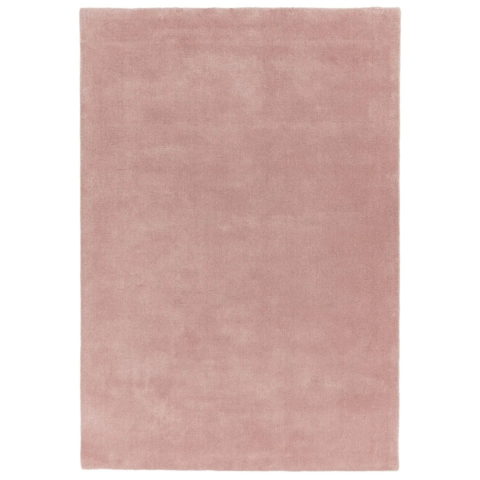 Premium Aran Rose Pink Rug 160x230cm – Hand Woven Luxury Rug