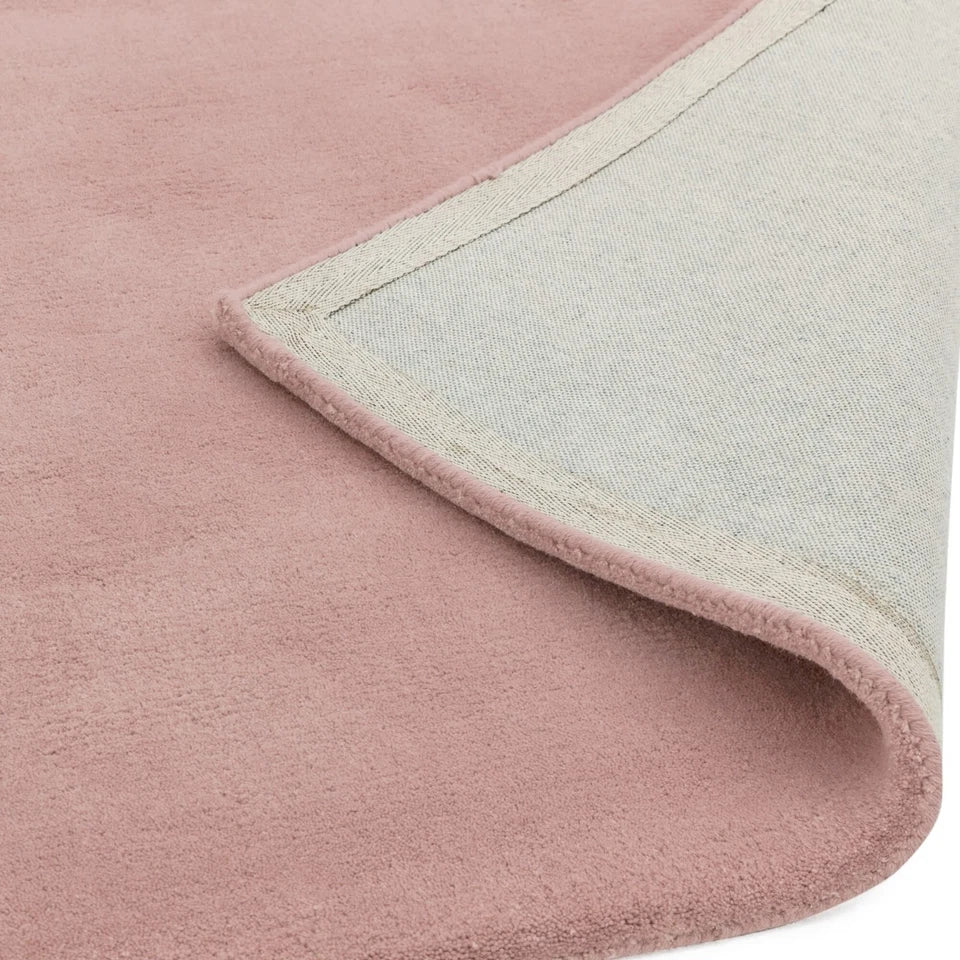 Premium Aran Rose Pink Rug 160x230cm – Hand Woven Luxury Rug
