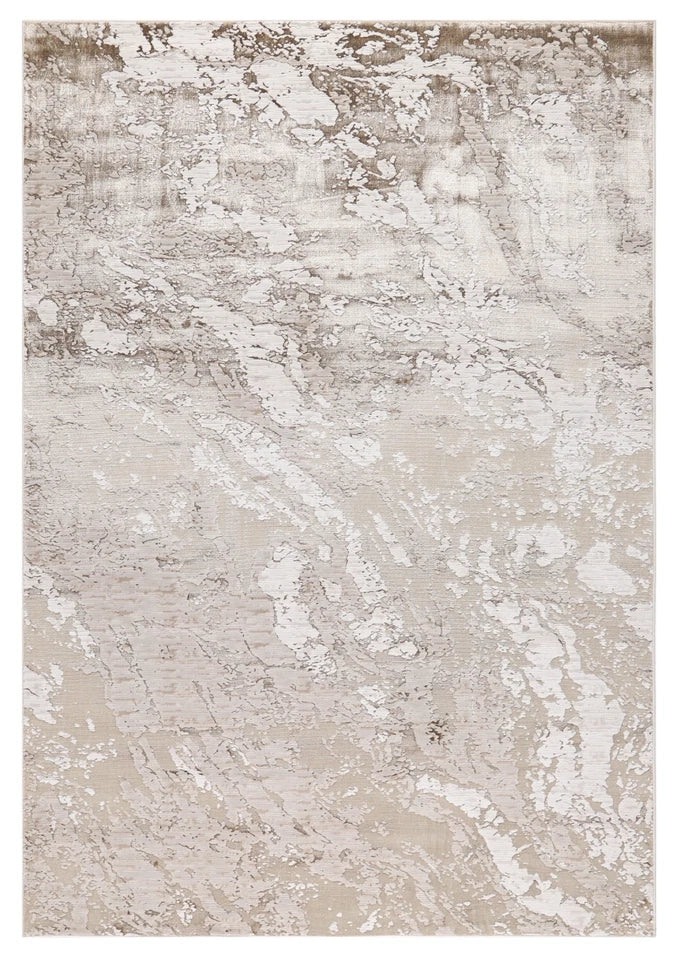 Premium Aurora Abstract Marble Effect Beige Rug