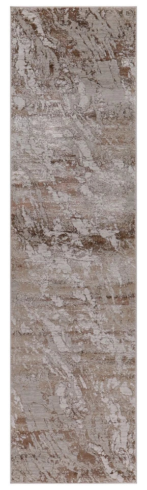 Premium Aurora Abstract Marble Effect Copper Rug – Modern Living Room Rug