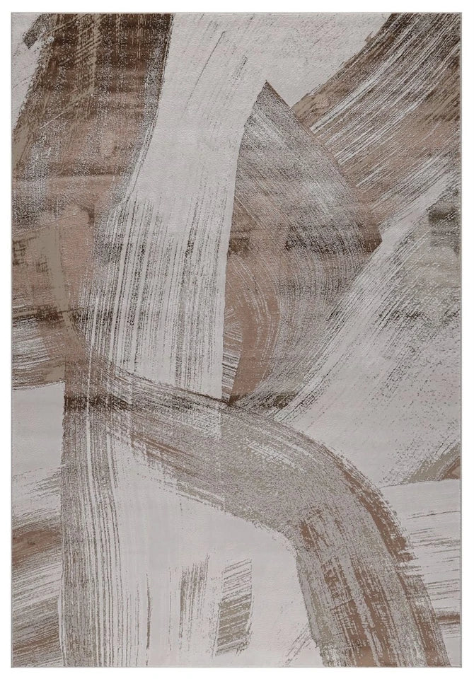 Premium Aurora Luminara Metallic Copper Rug VE05