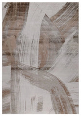Premium Aurora Luminara Metallic Copper Rug VE05
