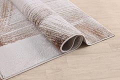 Premium Aurora Luminara Metallic Copper Rug VE05