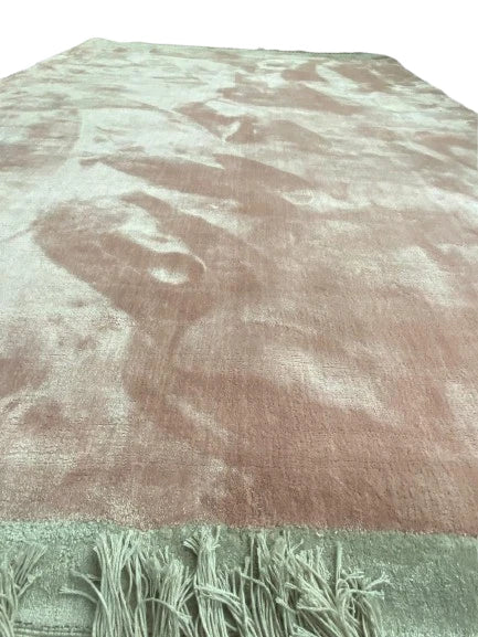 Premium Elgin Pink Rug 160x230cm – Hand-Woven Viscose Rug for Bedroom & Living Room