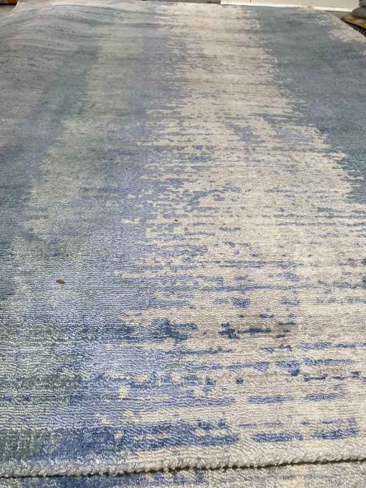Premium Juno Aquamarine Rug 120x170cm | Hand Woven for Living Room & Bedroom