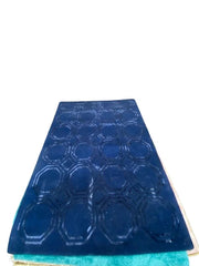 Premium Nexus Octagon Navy Rug 160x230cm – Hand-Tufted Wool & Viscose Rug