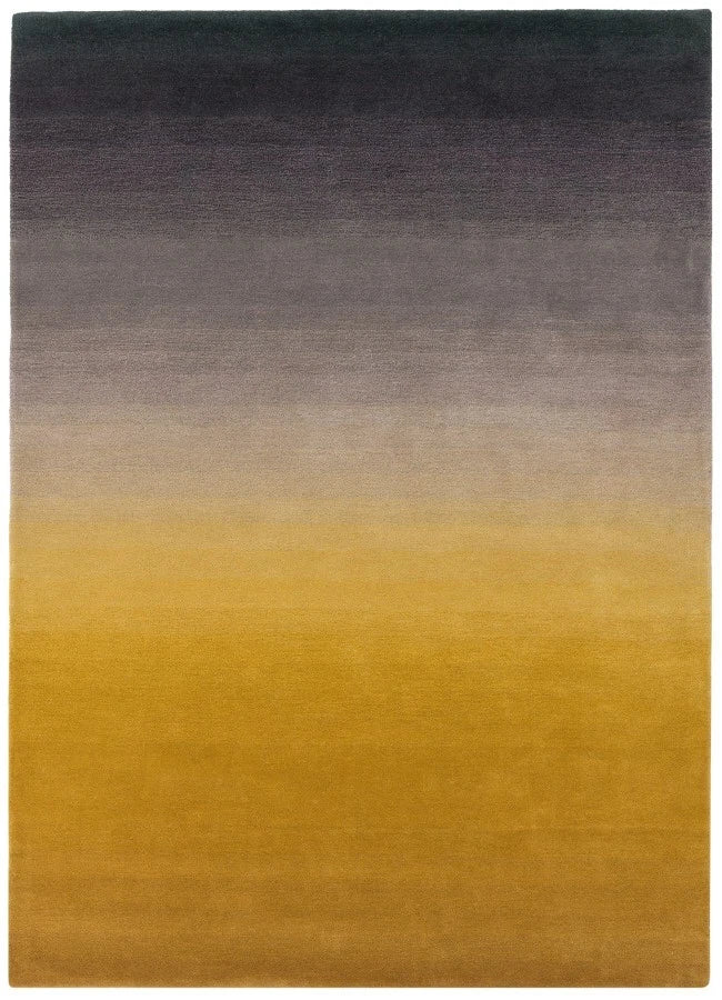 Premium Ombre Wool Mustard Rug 160x230cm – Hand-Tufted Luxury Rug