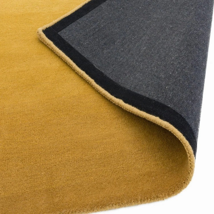 Premium Ombre Wool Mustard Rug 160x230cm – Hand-Tufted Luxury Rug