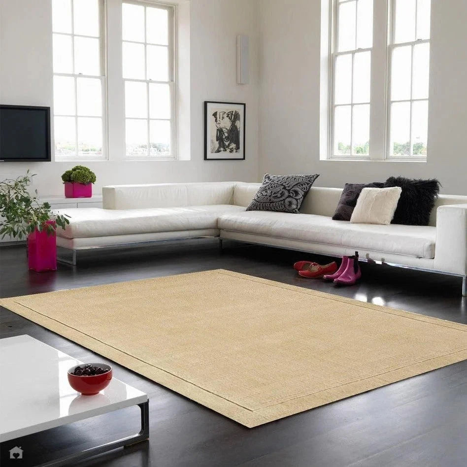 Beige York Wool Rug 120x170cm M&S, Living Room & Bedroom By Asiatic RRP550
