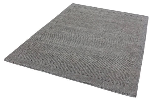 York Grey Wool Contemporary Rug 120x170cm M&S Living Room Bedroom Asiatic