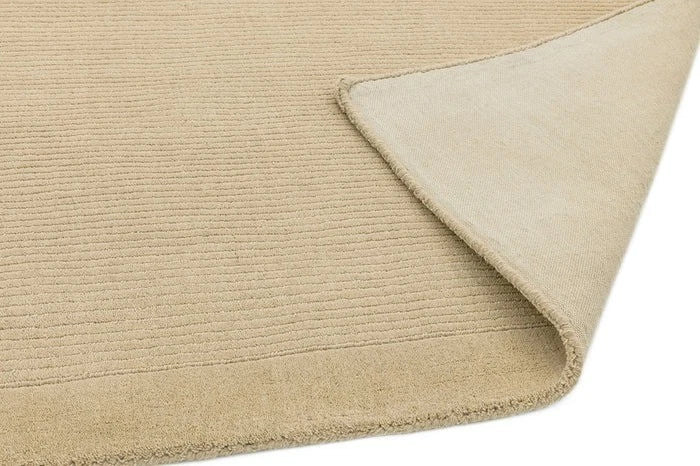 Beige York Wool Rug 120x170cm M&S, Living Room & Bedroom By Asiatic RRP550