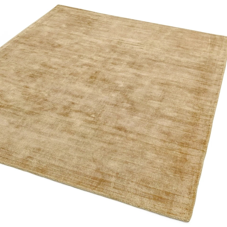 Premium Blade Soft Gold Shimmer Rug - Contemporary Luxury 160x230cm, By Asiatic,  Living Room & Bedroom